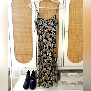 Reformation Cremini Dress With Sexy Slit